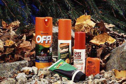 DEET_products (source USDA photo by Scott Bauer via wikimedia commons)
